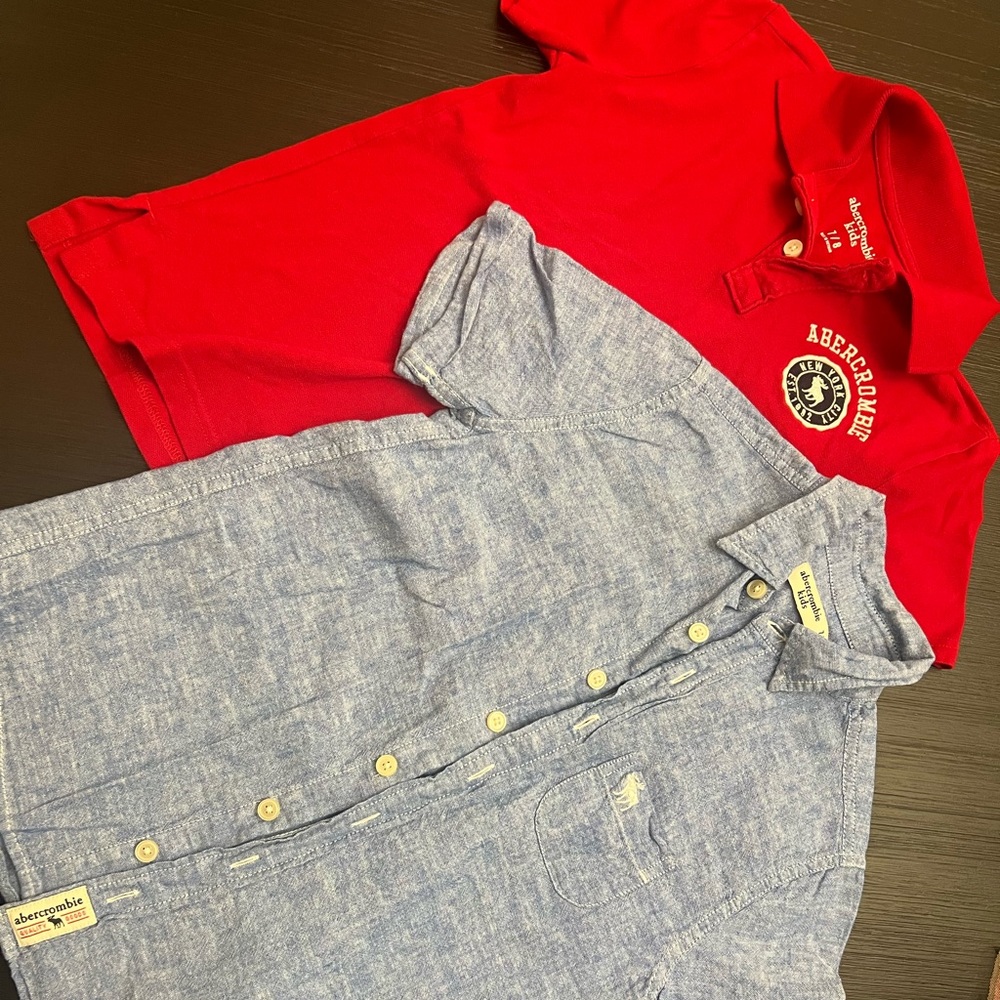 Abercrombie kids polos